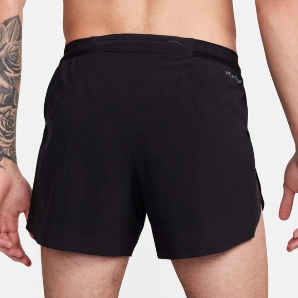 $90 NIKE AEROSWIFT ADV 4" BRIEF-LINED RUNNING RACING SHORTS FN3352-010 BLACK S - Picture 2 of 7